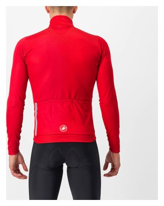 Maillot Manches Longues Castelli Entrata Thermal Rouge