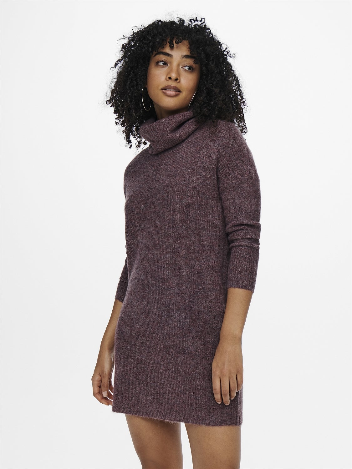ONLJANA Langes Kleid Rose Brown