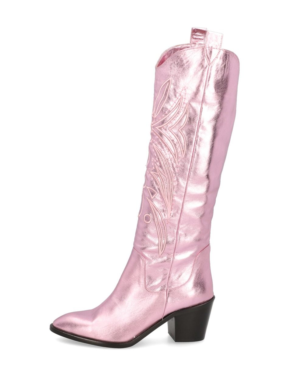 Glattleder Stiefel