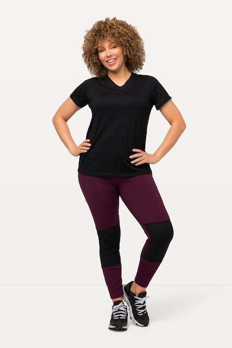 Wander-Leggings, Zipptasche, High Waist, Elastikbund