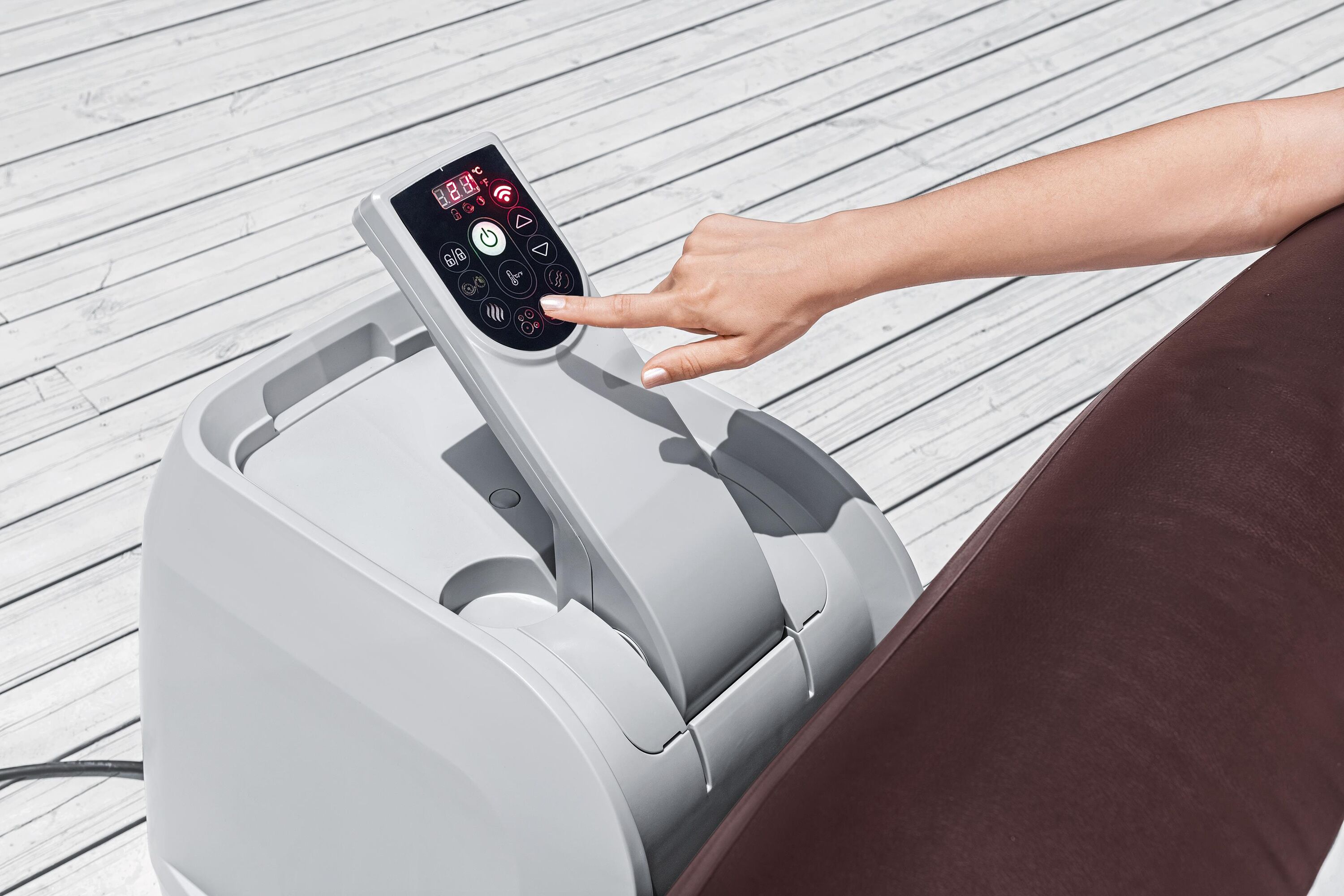 Bestway Whirlpool Lay-Z-Spa MALDIVES HydroJet 7 Personen