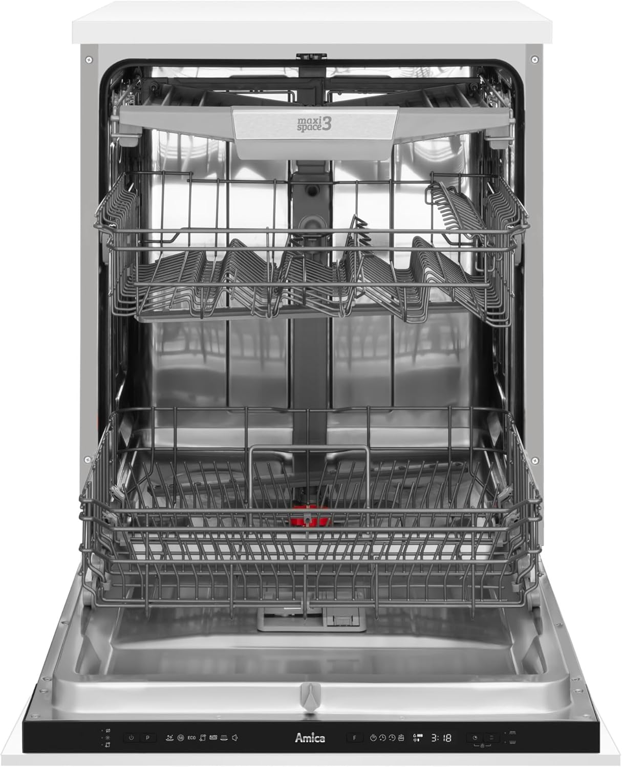 Amica EGSPV 594 400 / VI Geschirrspüler/keine Möbelfront im Lieferumfang enthalten / 14MG / 60cm / 3 Körbe / 7Progr/Auto/OpenDry/BlueDot/AQS/ 40dB / Energieeffizienzklasse B