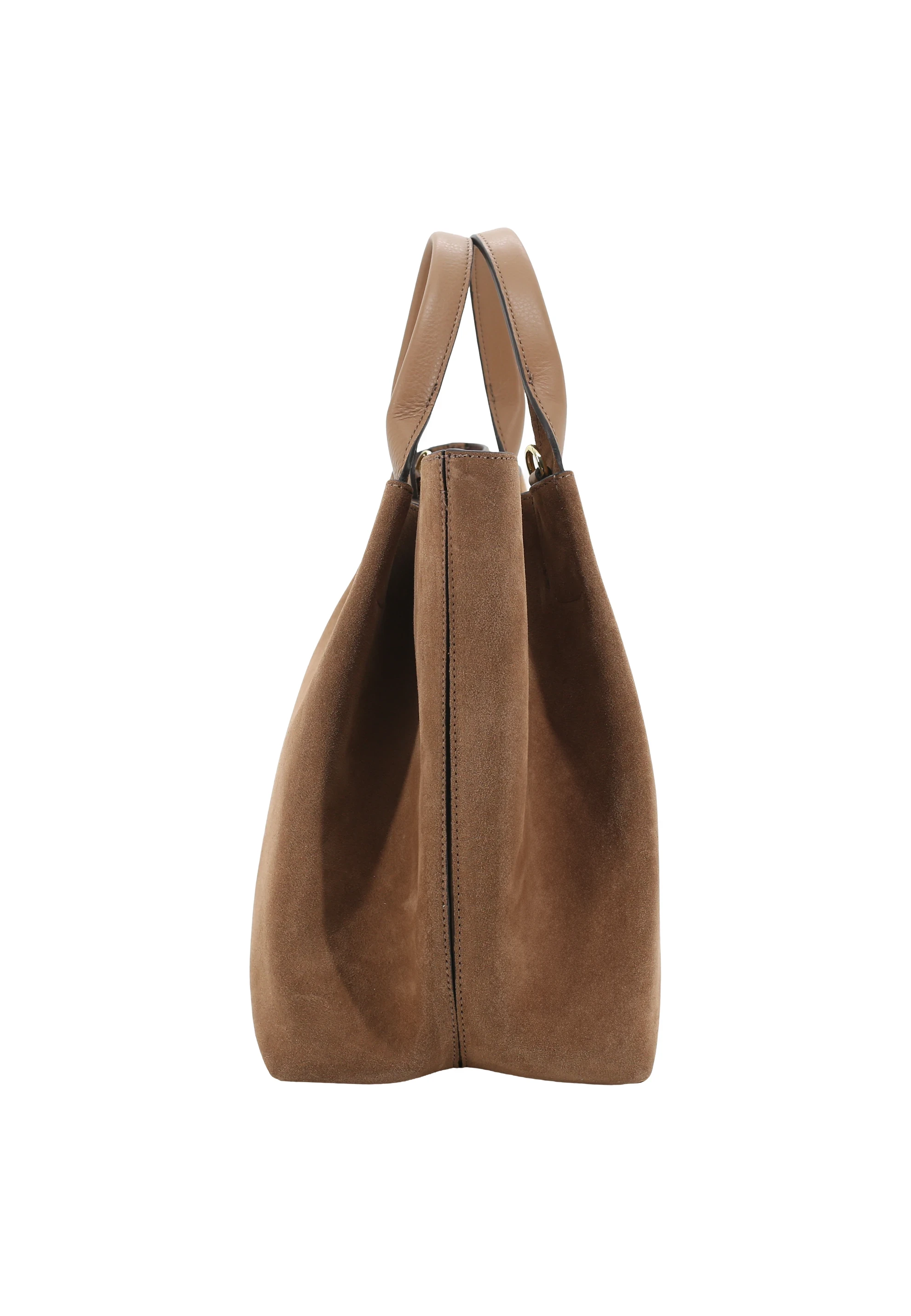 Shopper ESSENTIAL medium Leather Suede Standard