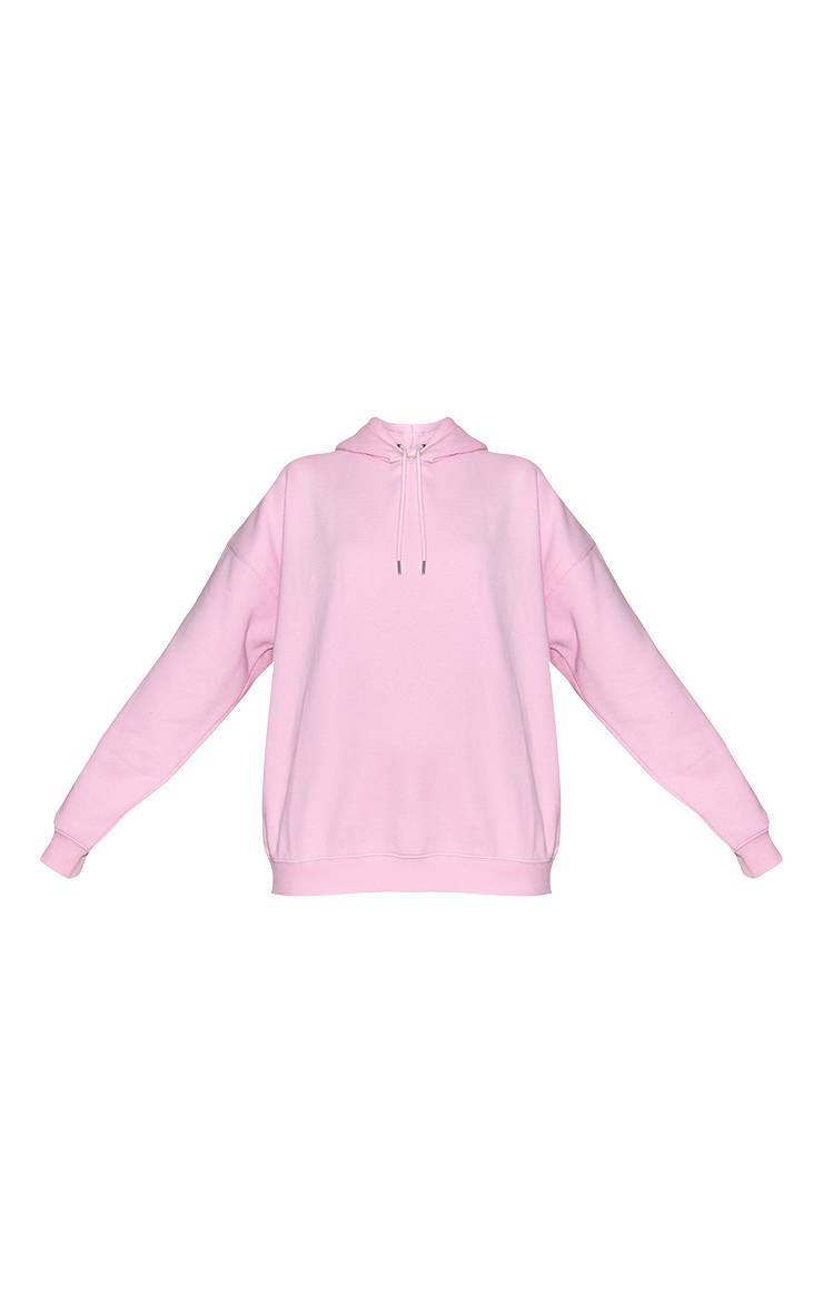 Rose Sweat À Casynthétiqueche Oversize Plt Studio Avec Impression Bouffante