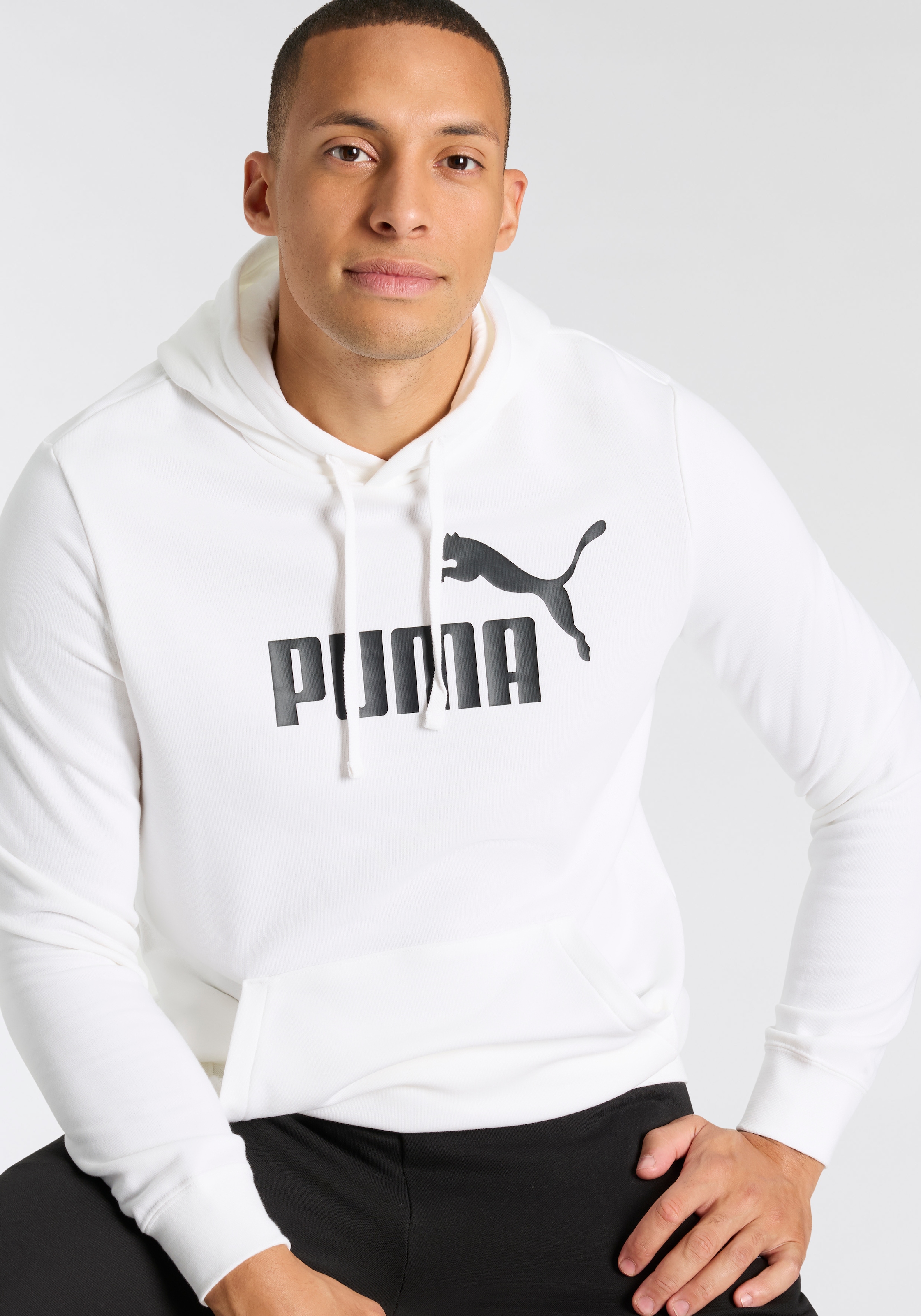 PUMA Kapuzensweatshirt »ESS NO. 1 LOGO HOODIE TR«, für sportliche und lässige Anlässe, aus weicher Baumwollmischung