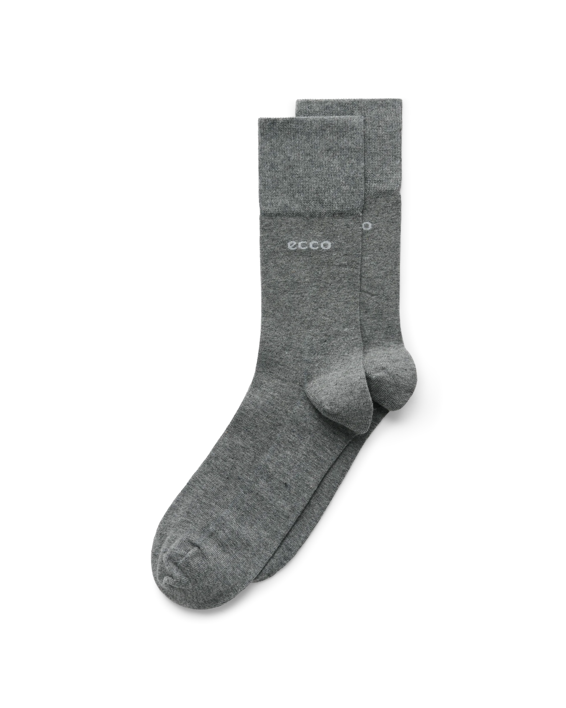 ECCO Longlife Mid Cut Unisex Halbhohe Socken Grau