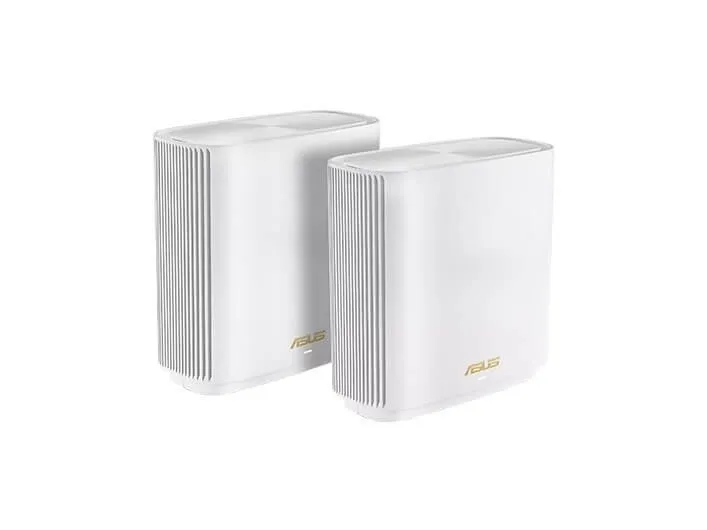 [OUTLET] - ASUS ZenWiFi XT9 - Wi-Fi-system (2 routere) - op til 5700 sq.ft - mesh - GigE, 2.5 GigE - Wi-Fi 6 - Tri-Band