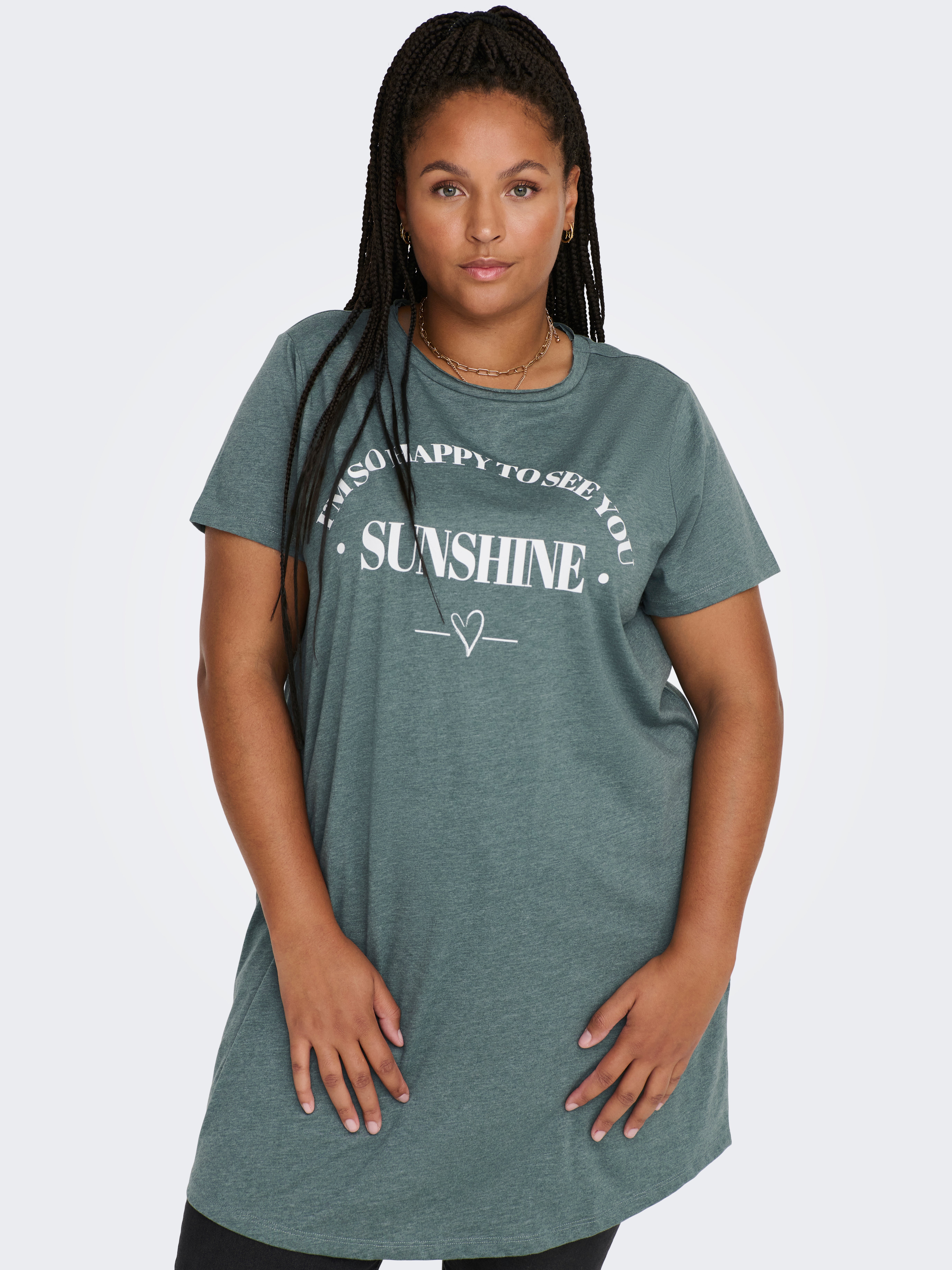 CARNEWLIA T-shirt Balsam Green