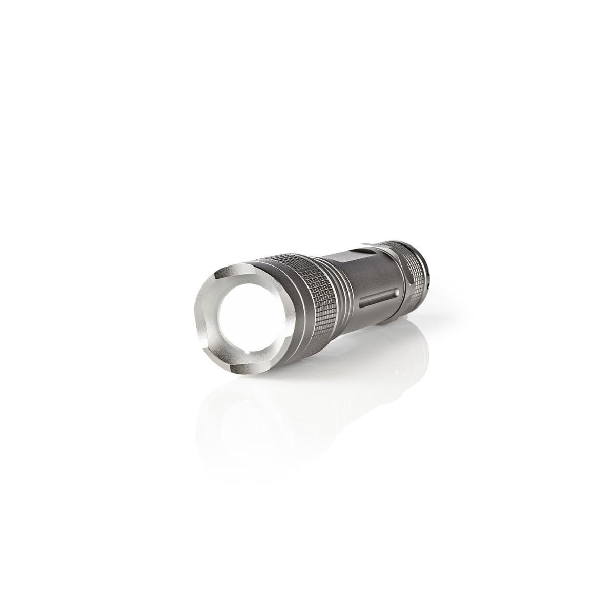 Nedis LED lommelykt | Batteri drevet | 4.5 V DC | 5 W | 3x AAA/LR03 | Nominell lysfluks: 330 lm | Lysrekkevidde: 200 m | Strålevinkel: 48 °