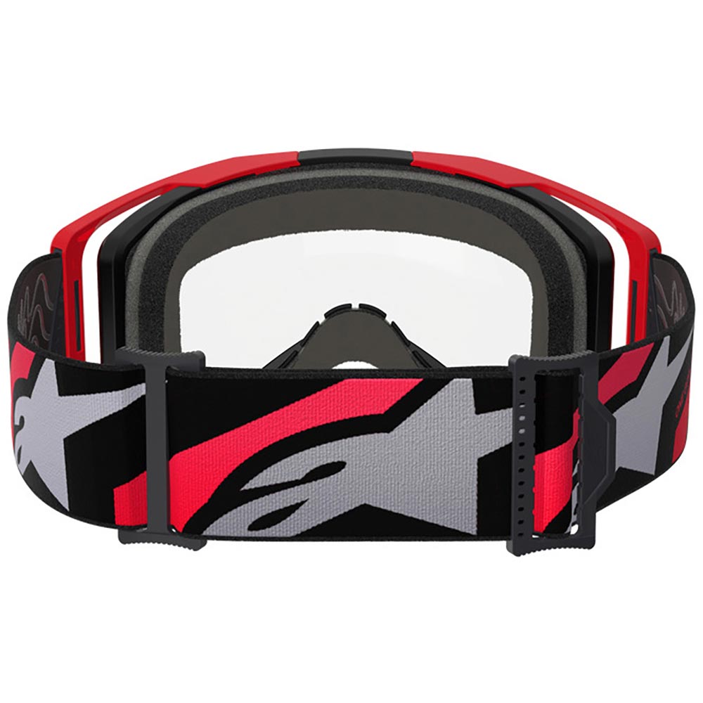 Alpinestars - Masque Vision 8 Luar Noir / Blanc / Rouge / Transparent
