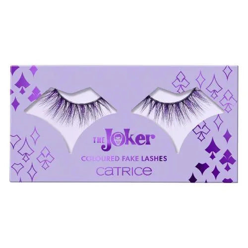 x The Joker Coloured Fake Lashes 010 Quirky Purple Pizzazz