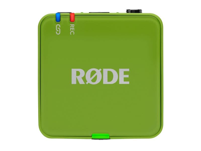 Rode Wireless GO Gen 3 Grün Kompaktes drahtloses 2-Kanal Mikrofonsystem