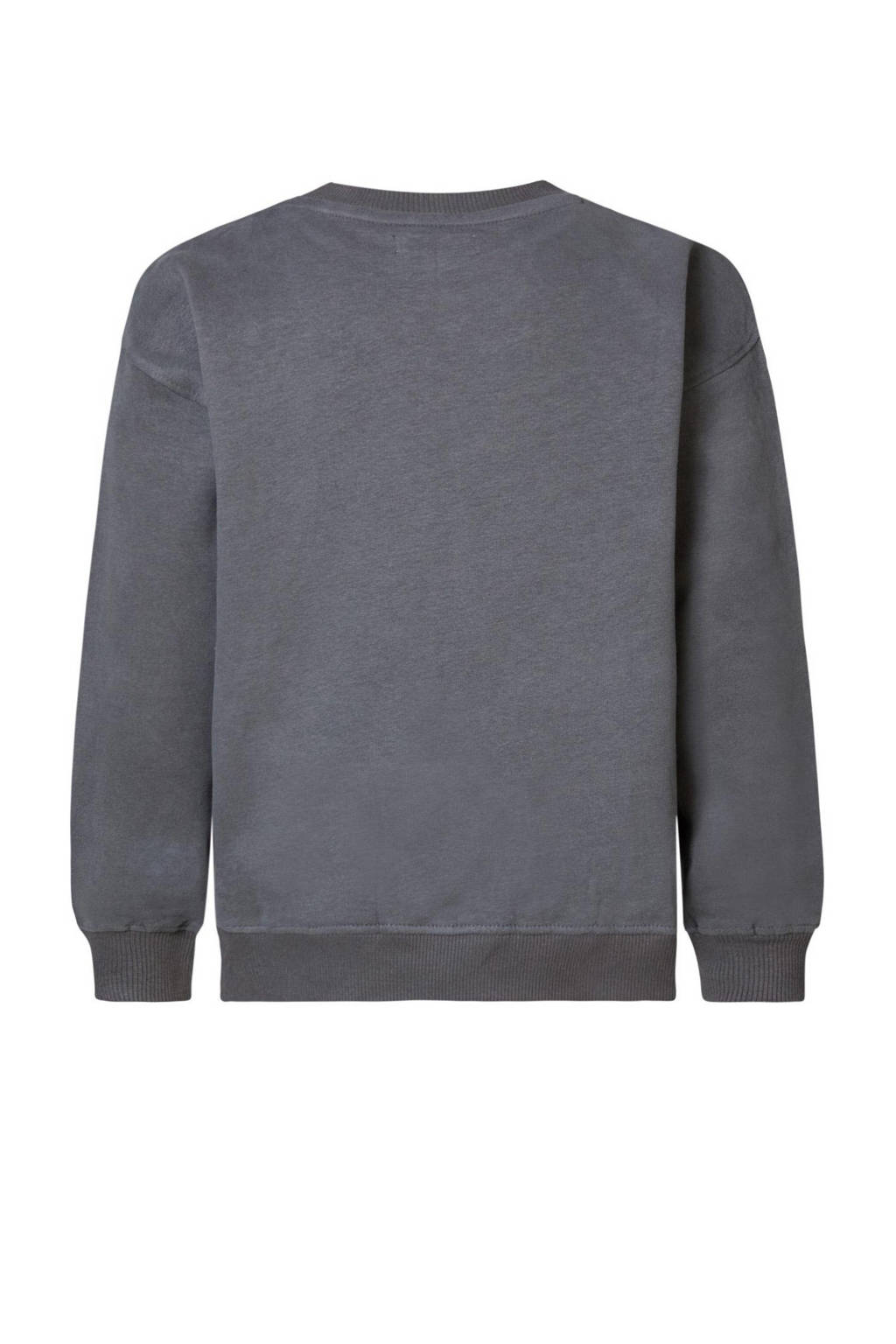 Noppies sweater Nancun van katoen grijs