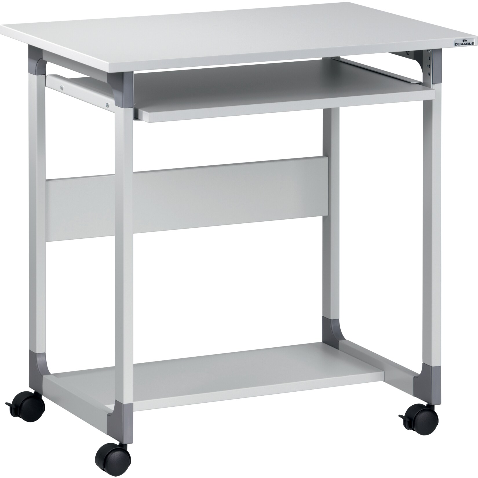 Computertisch SYSTEM COMPUTER TROLLEY 75 FH, grau