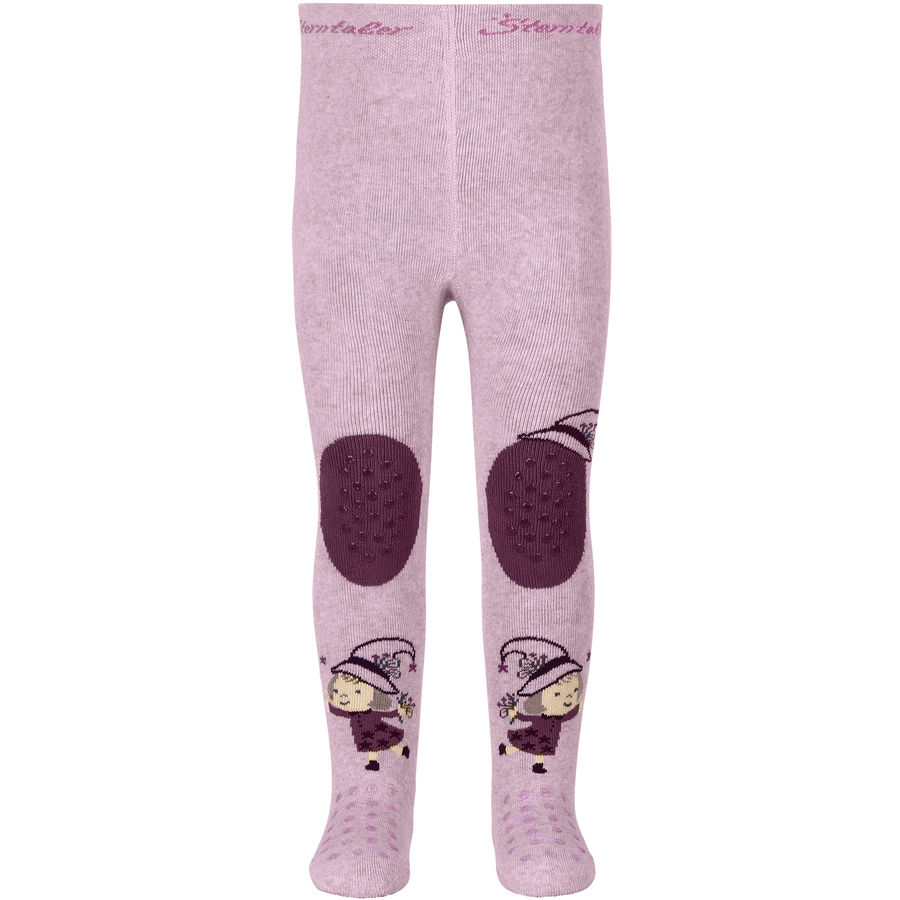 Sterntaler Krabbelstrumpfhose Hexe rosa melange