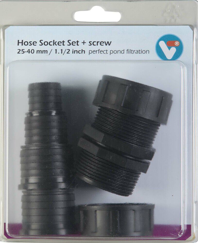 VT Hose socket set 25-40mm - Verbindingset