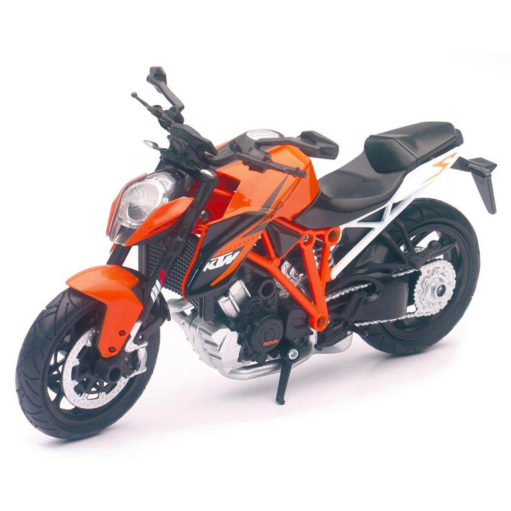 New Ray - Maquette moto 1/12 KTM 1290 Super Duke R Orange / Noir
