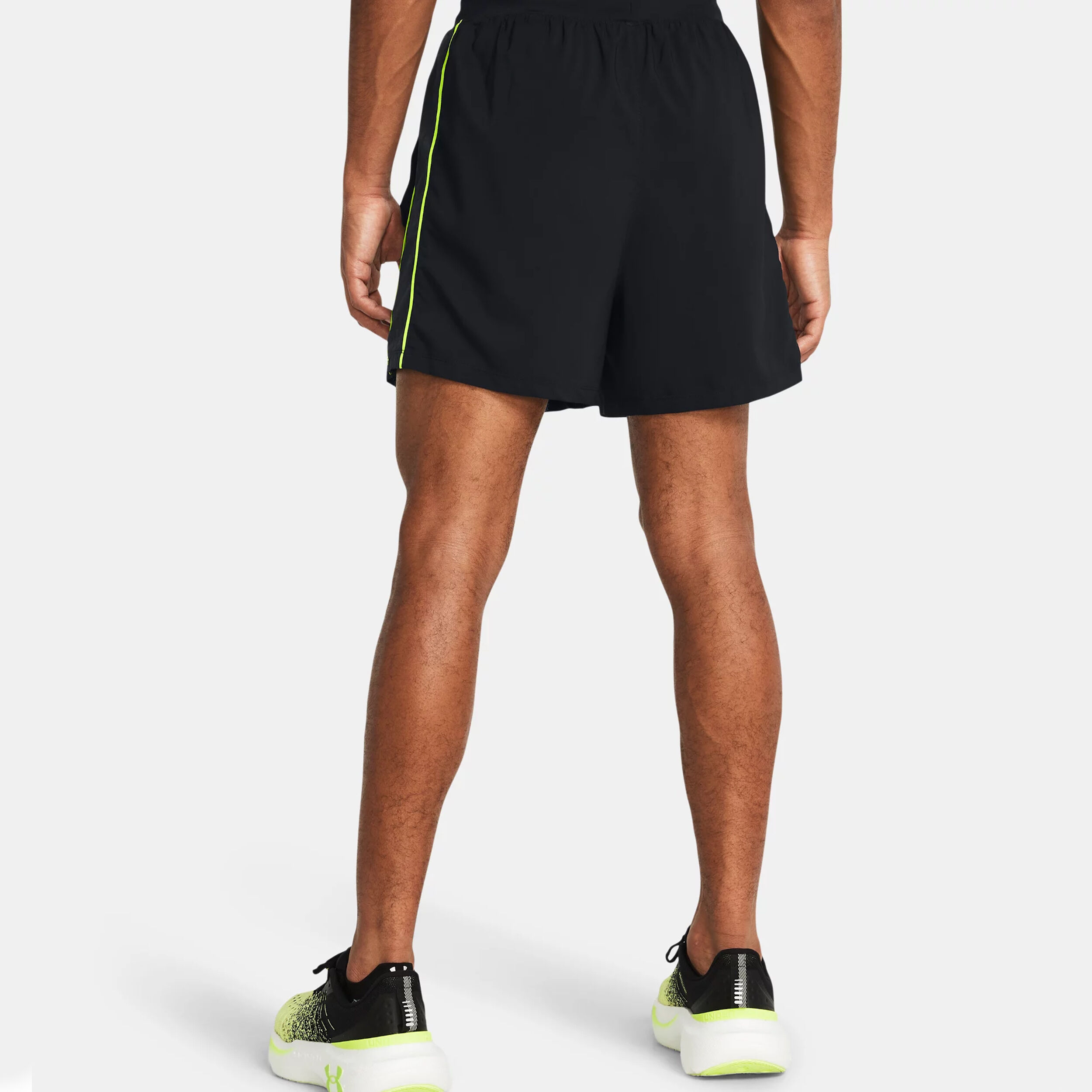 Under Armour Run Everywhere Shorts Hommes - Noir , Bleu Foncé