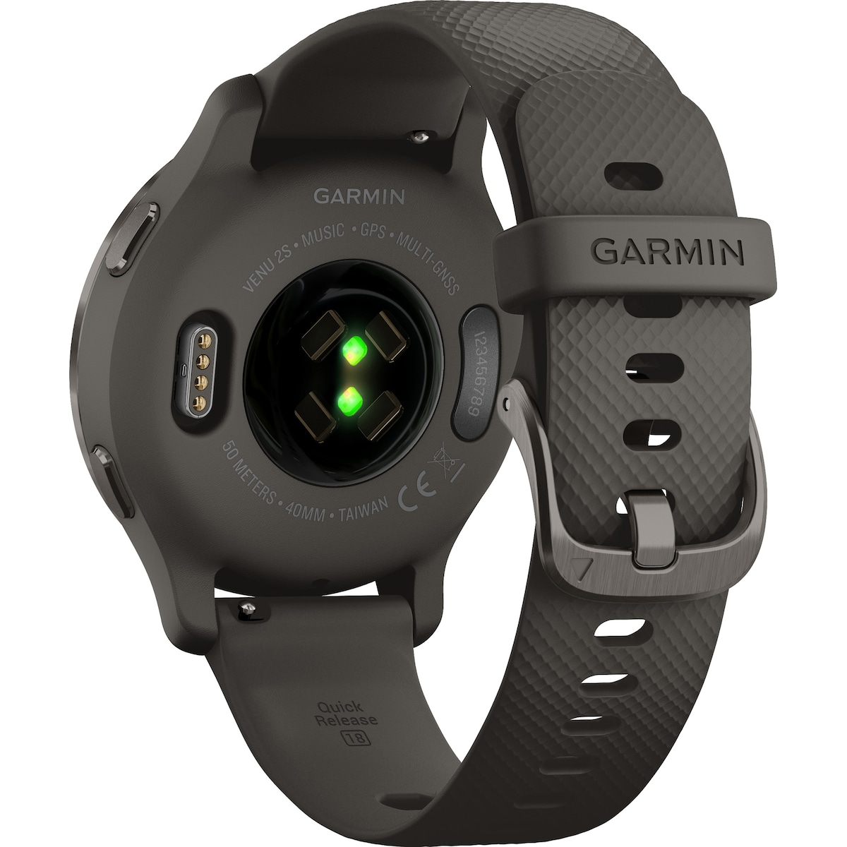 Garmin Venu 2S GPS smartklokke (skifergrå)