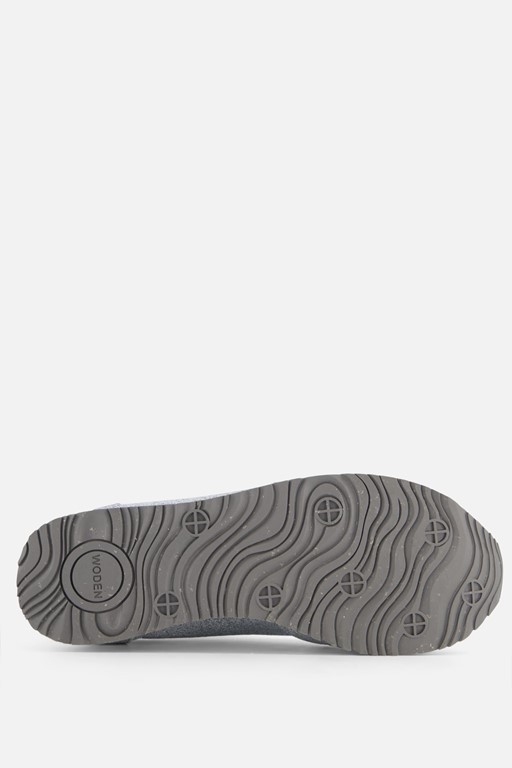 Woden Ydun Icon Sneakers glitter grijs Textiel