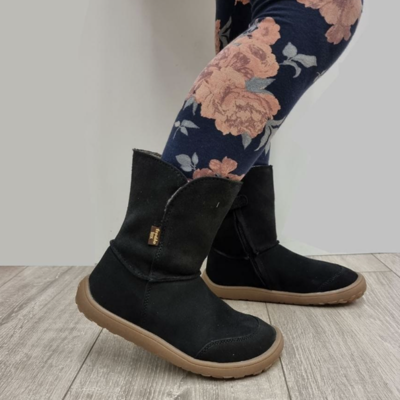 Froddo Froddo Barefoot Tex Suede Fourrées Gris