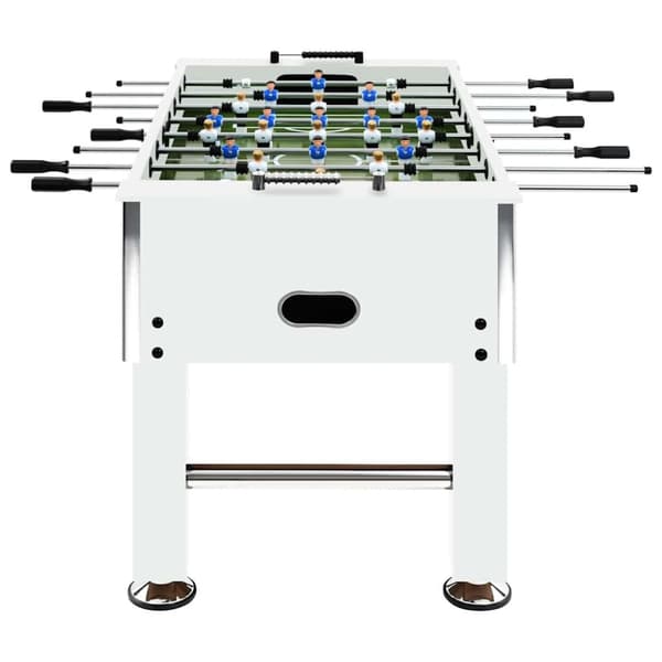 vidaXL Fotballbord stål 60 kg 140x74,5x87,5 cm hvit