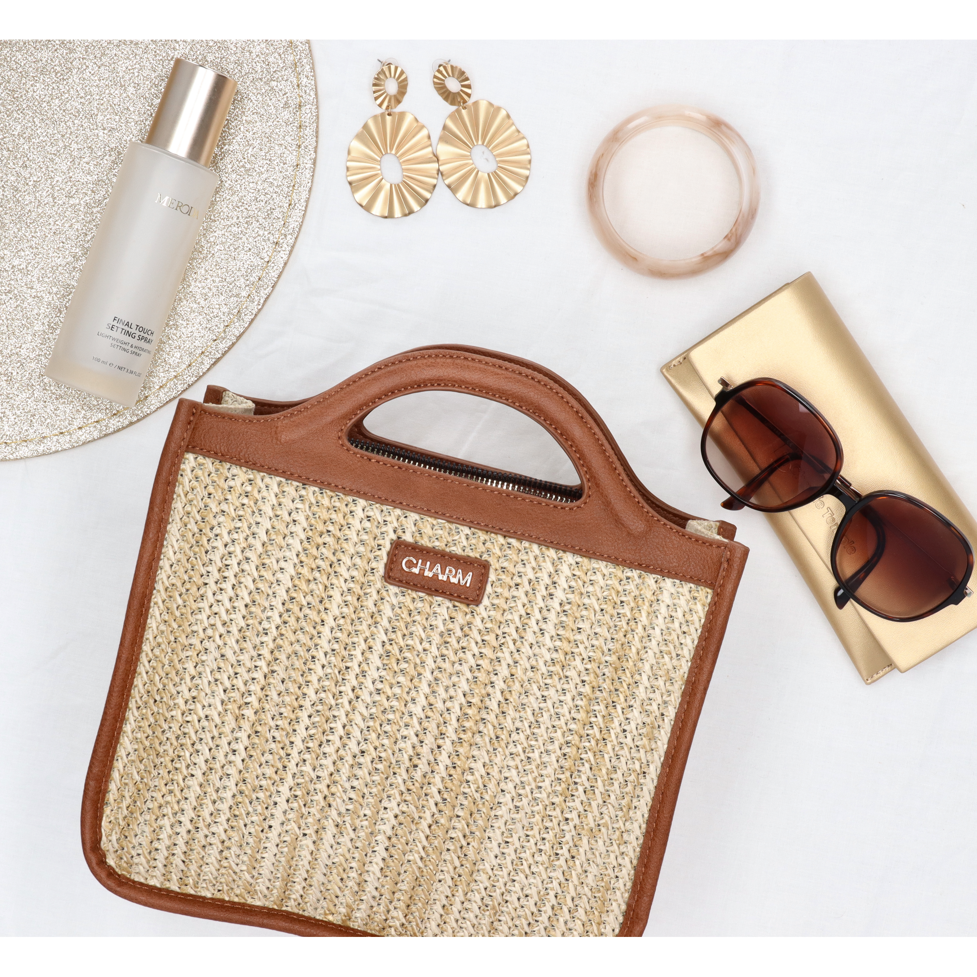 Charm London Hillingdon Handtas Wit