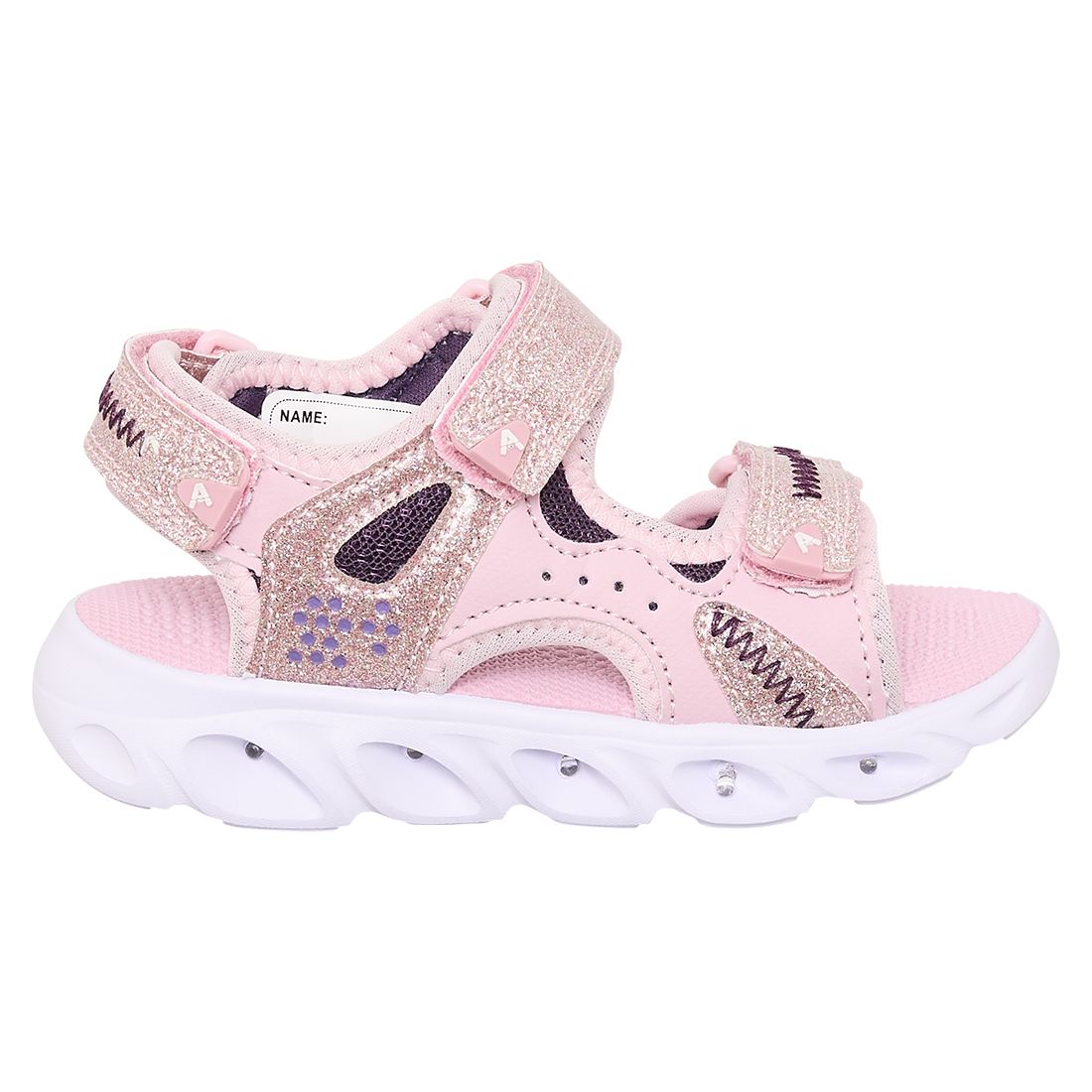 Sandal med lys Nubia
