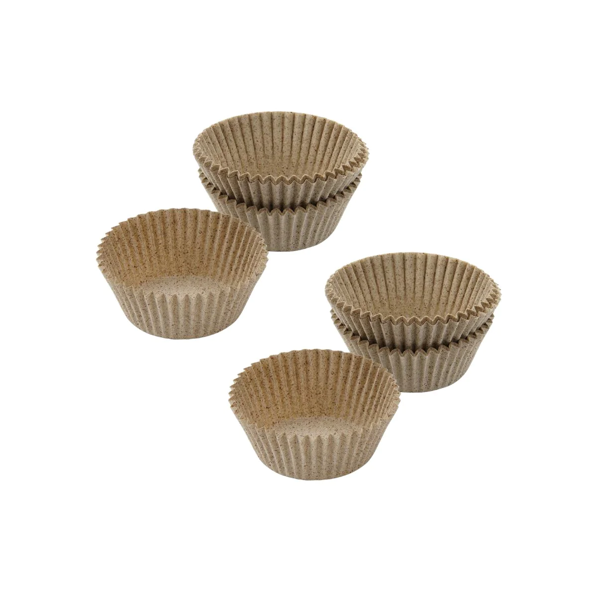 Lot de 80 moules à muffins en papier écoresponsable 7 cm Smart Pastry