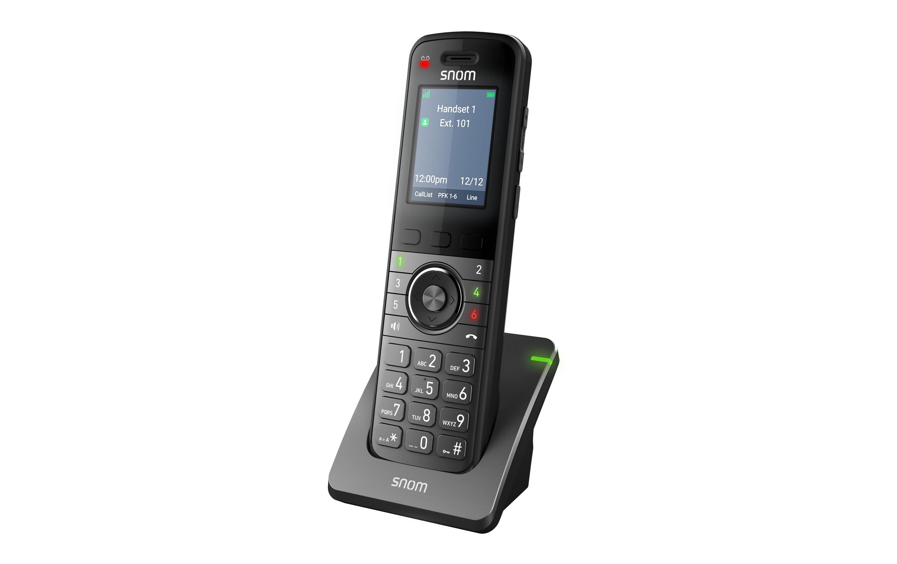 Mobilteil M55M55 - Snom's DECT-Alleskönner im Business-Umfeld