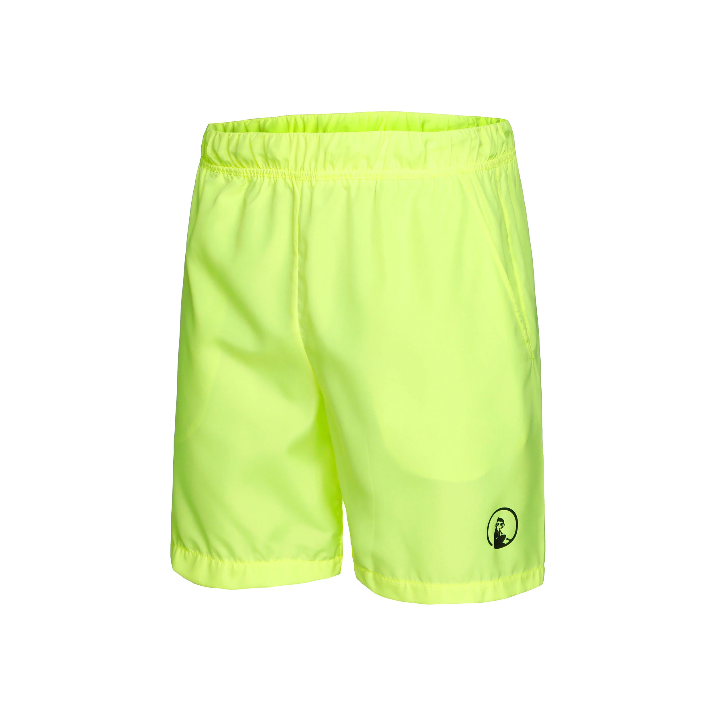 Quiet Please Smash Shorts Hommes - Jaunes Fluo , Noir
