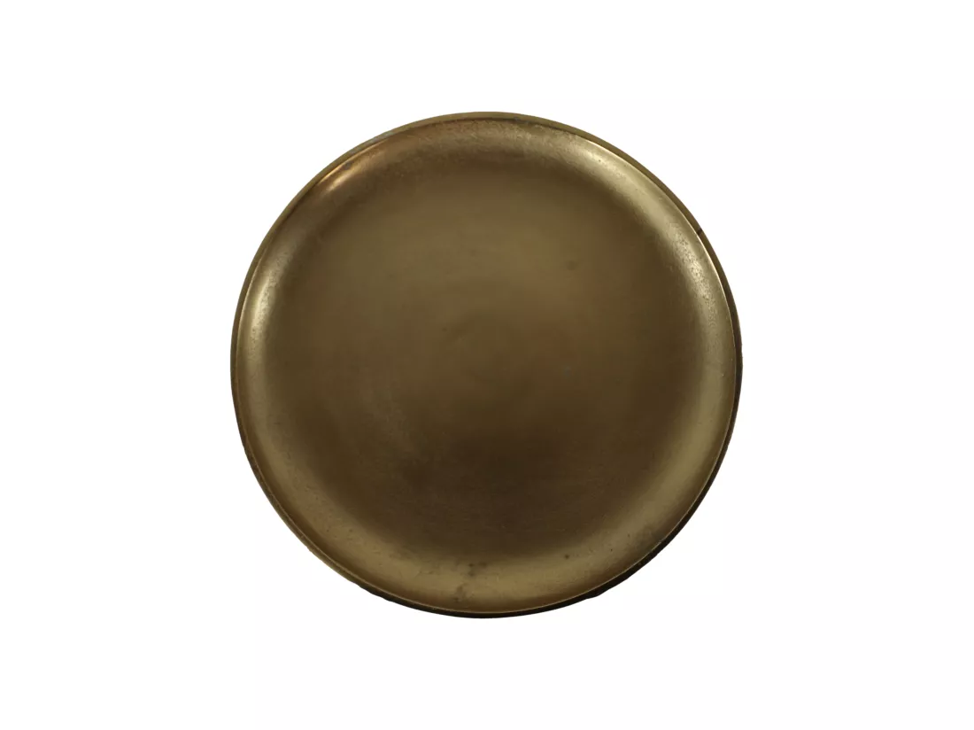 Plat de service - Bois de teck - Marron - 40 x 2 x 49 cm