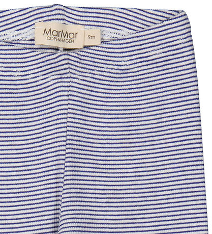 MarMar Leggings - Rib - Modal - Blue Stripe