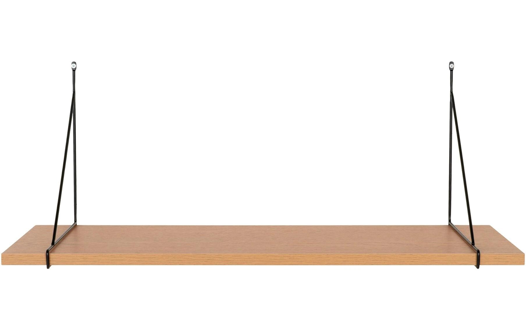 Wandregal Chiba 80 x 29 cm, BraunSchweberegal