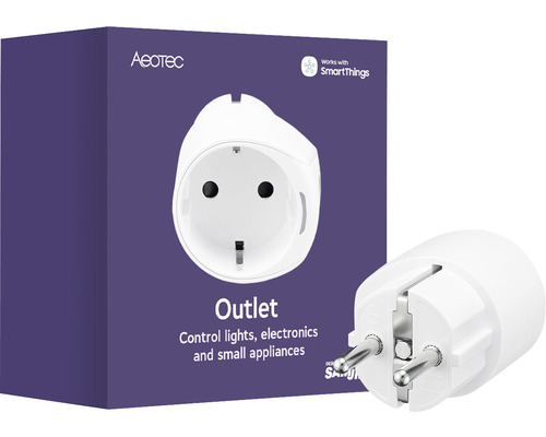 Aeotec Zigbee-stopcontact type F - compatibel met SMART HOME van hornbach
