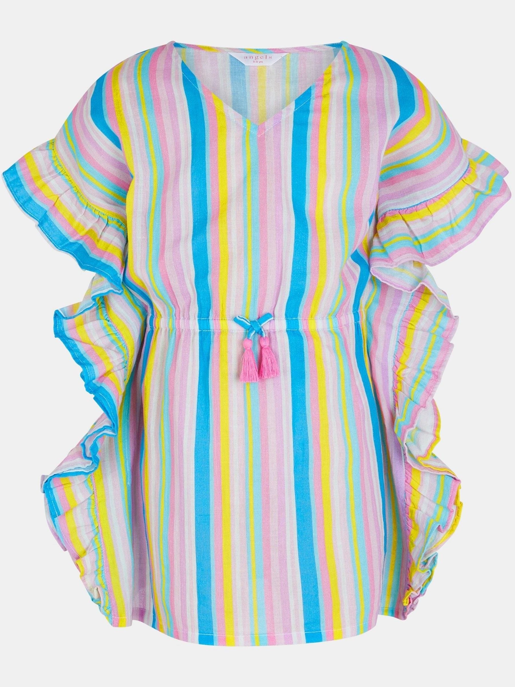 Angels By Accessorize - Kaftan met streepjesprint voor meisjes