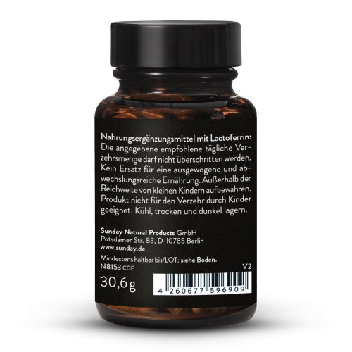 Sunday Natural Products  Lactoferrin Pro 300 mg
