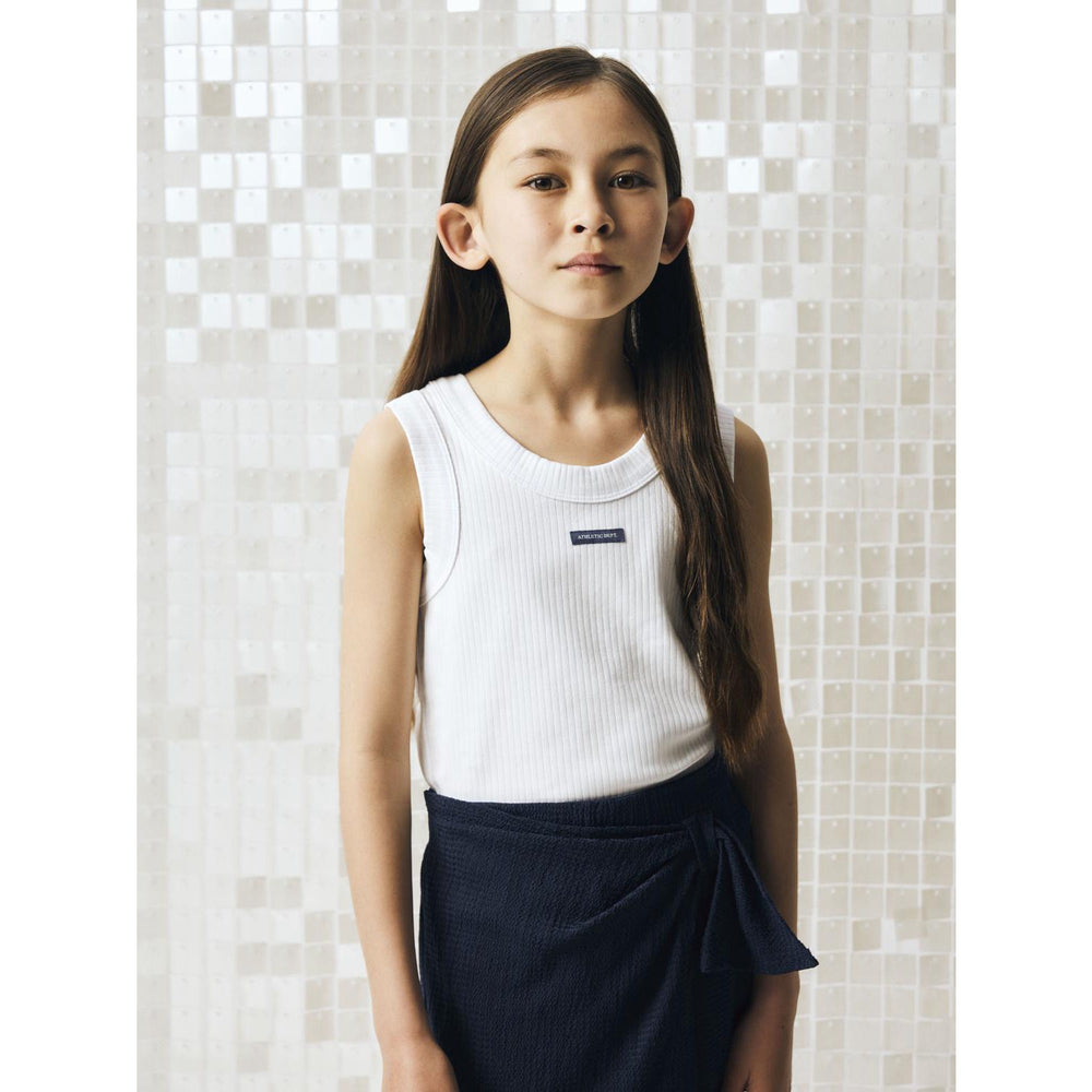 Køb Name It Bright White Nkfflyra Sl Slim Top