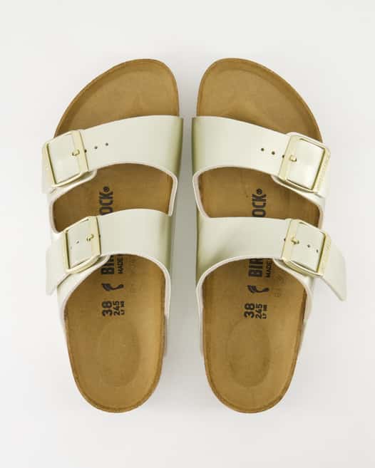 Birkenstock Arizona Kids Pantoletten in Gold