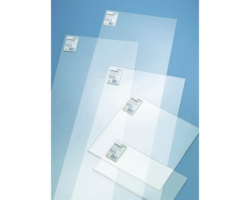 Hobbyglas 4x500x1500 mm glad helder