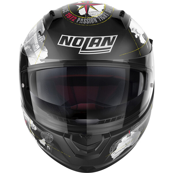 Nolan - Casque N60-6 Gemini Replica Carlos Checa Noir / Blanc