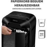 Destructeur de documents Powershred LX85, noir
