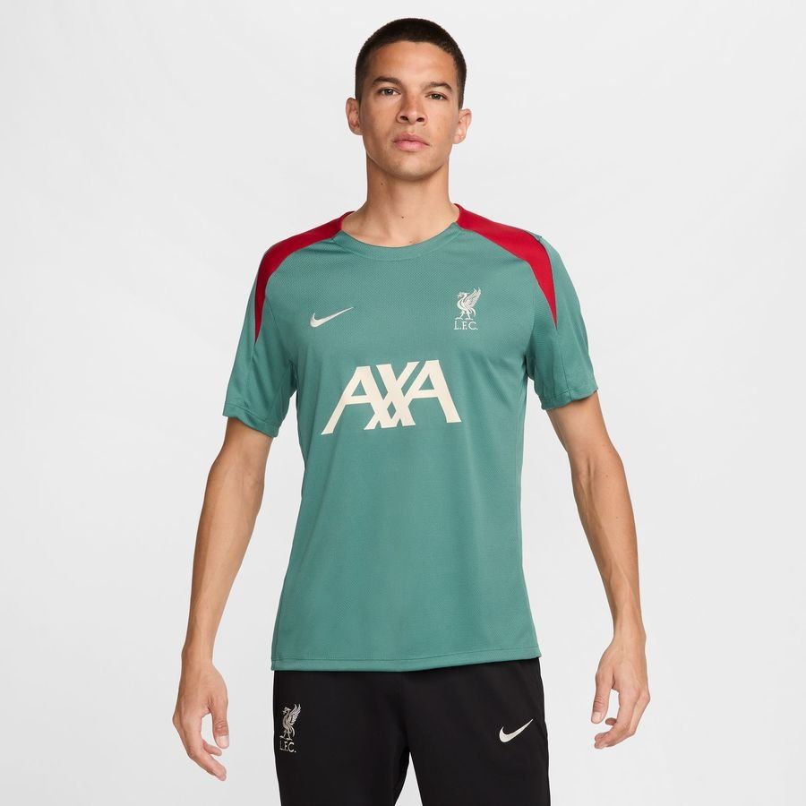 Liverpool T-shirt d'Entraînement Dri-FIT Strike - Vert/Rouge