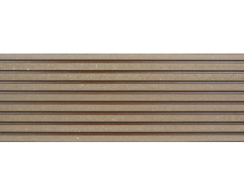 Konsta WPC terrasplanken Futura holle kamerprofiel geborsteld 26x145 mm (verkoop per meter van 1,00 m tot max. 6,00 m) bruin