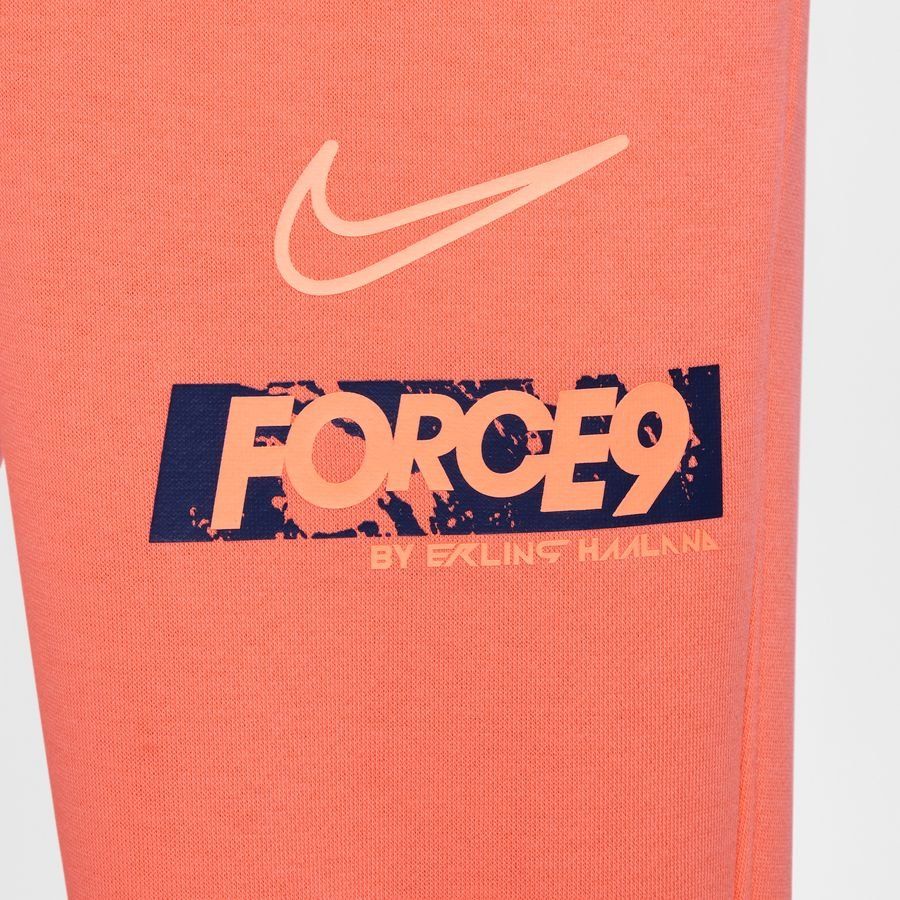 Nike Bas de Survêtement Club Fleece Erling Haaland Personal Edition - Wild Mango/Orange Enfant