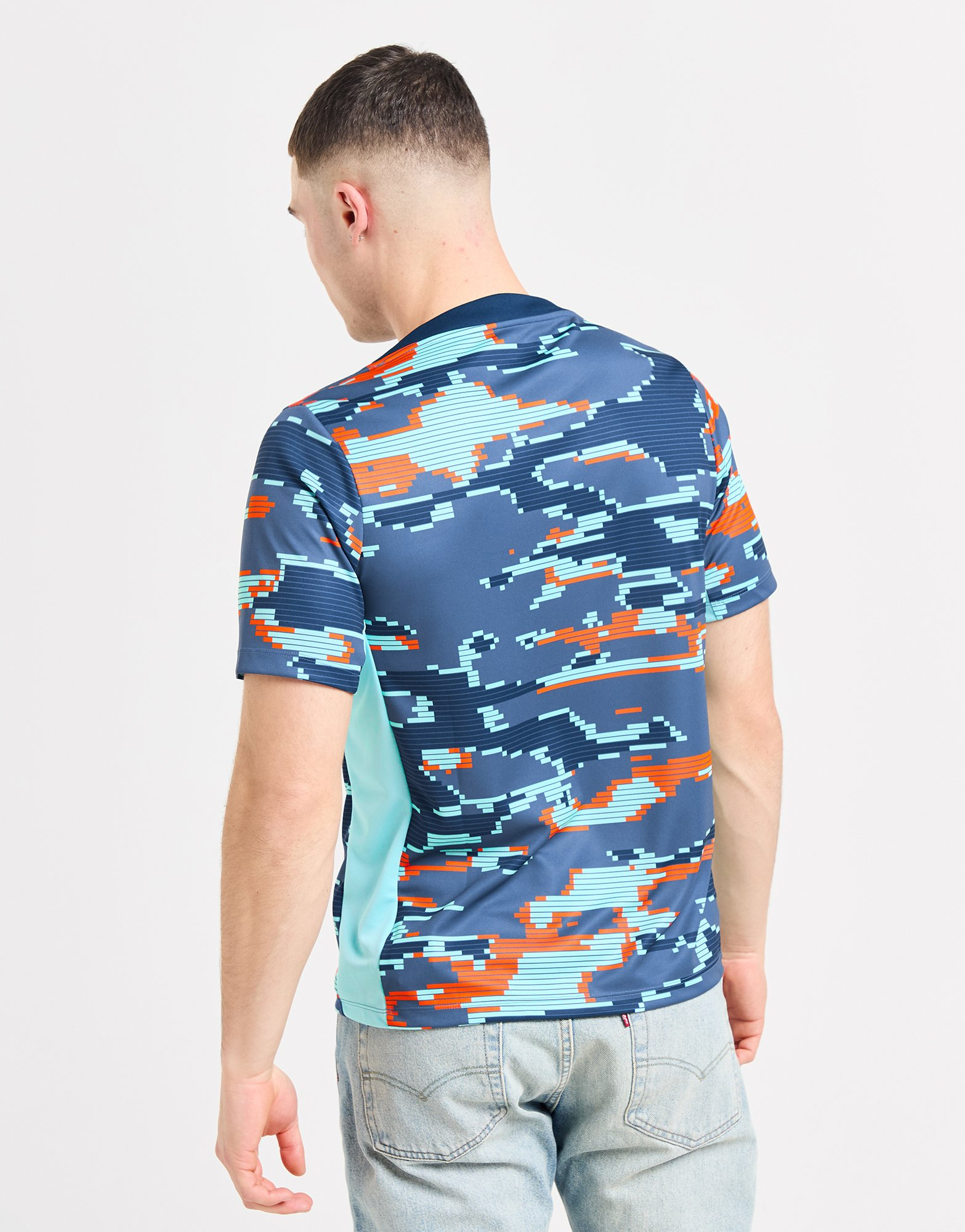 Nike Maillot d'avant-Match Pays-Bas Homme