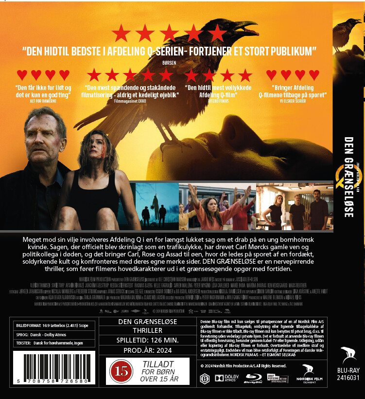 Den Grænseløse - Afdeling Q Film 6 - Blu-Ray