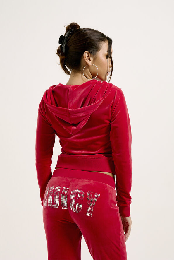 Juicy Couture EVY IMPACT HOODIE Astor red