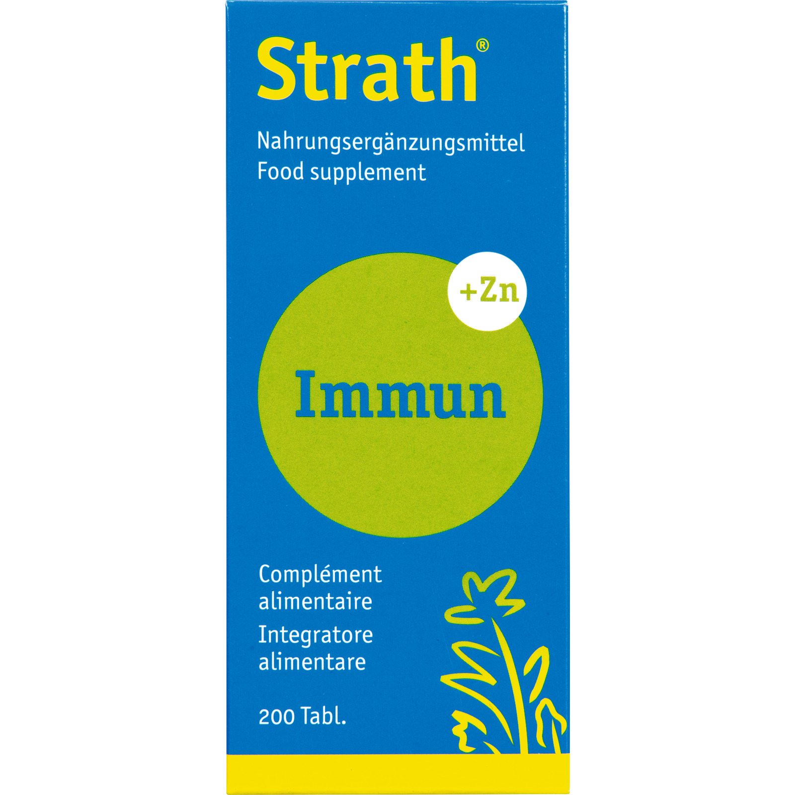 Strath Immun Tabl Blist 200 Stk
