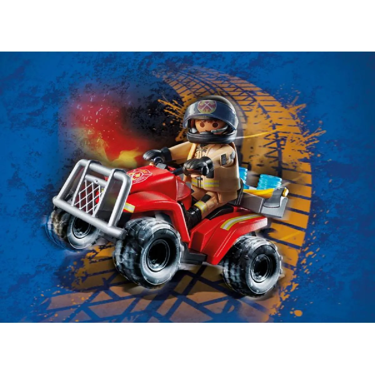 Playmobil® Playmobil 71090 Pompier et quad